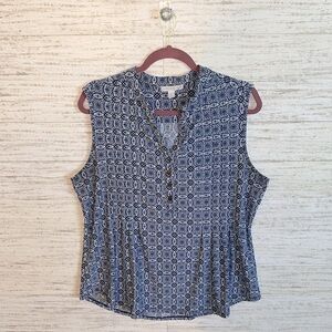 Westport 1962 Sleeveless Blouse | SIZE XL